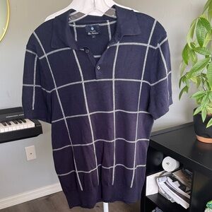 Ben Sherman Jacquard Check Polo Shirt